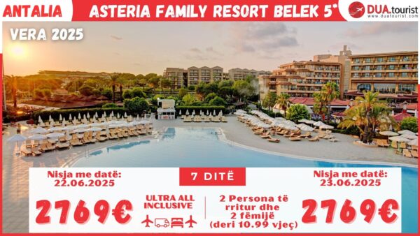 ASTERIA FAMILY RESORT BELEK 5*